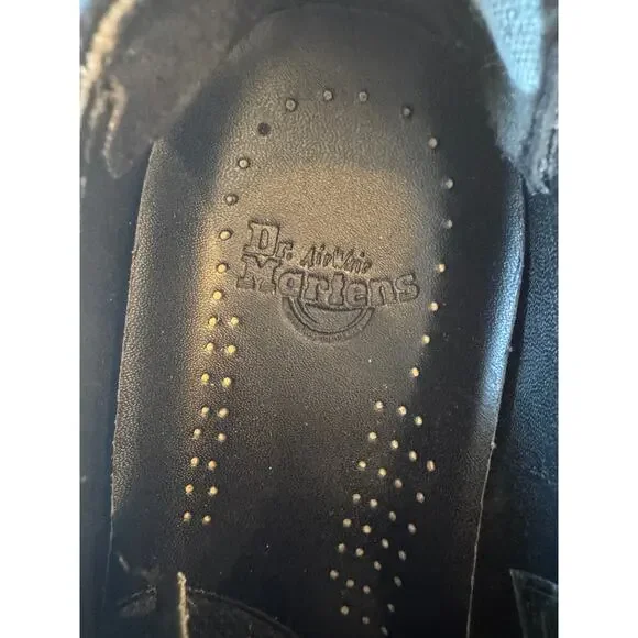 Doc Martens low top sequin lace ups - Picture 2 of 8